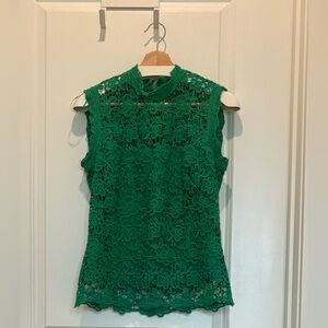 Green lace . Everything I sell is between small and medium size